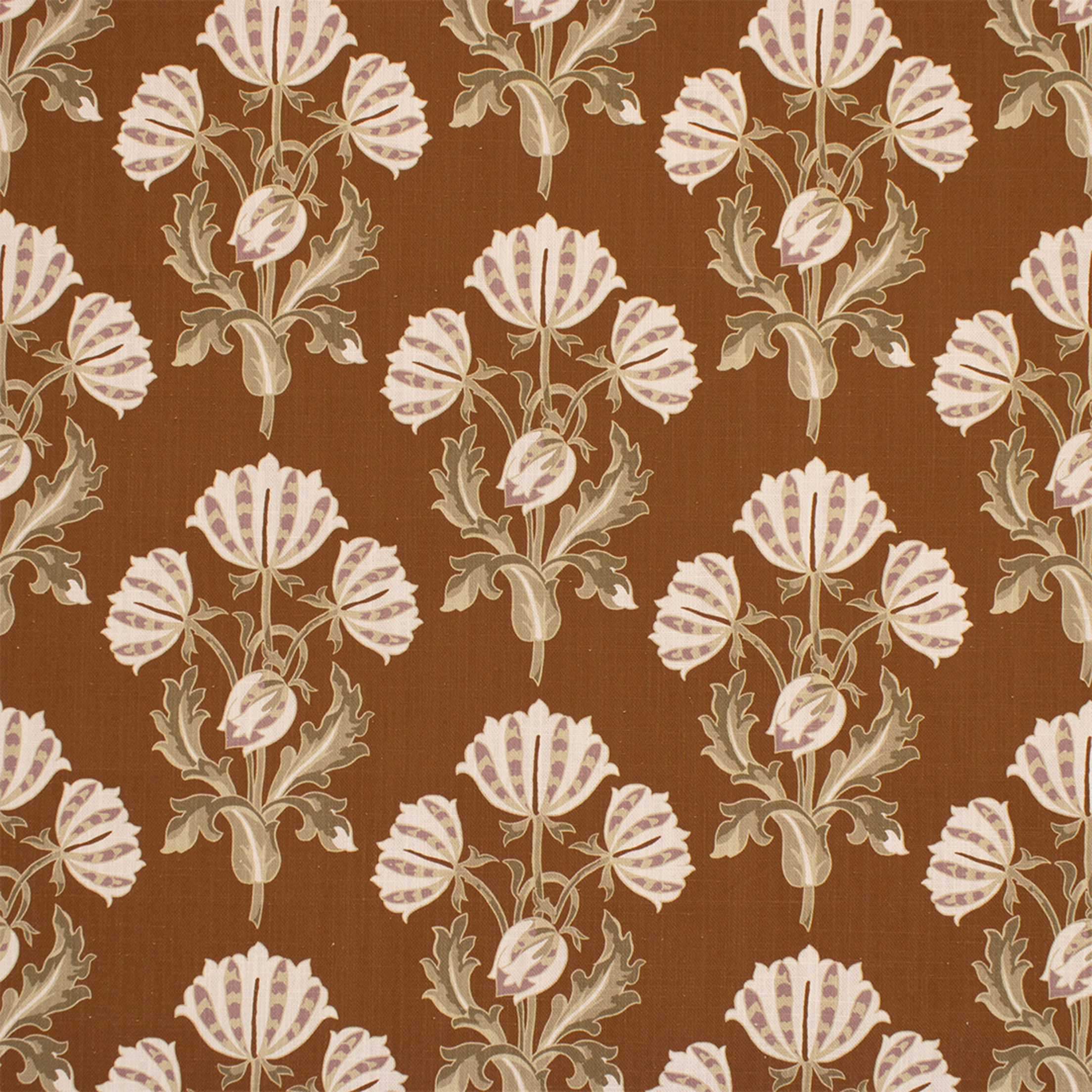 Orange upholstery fabric