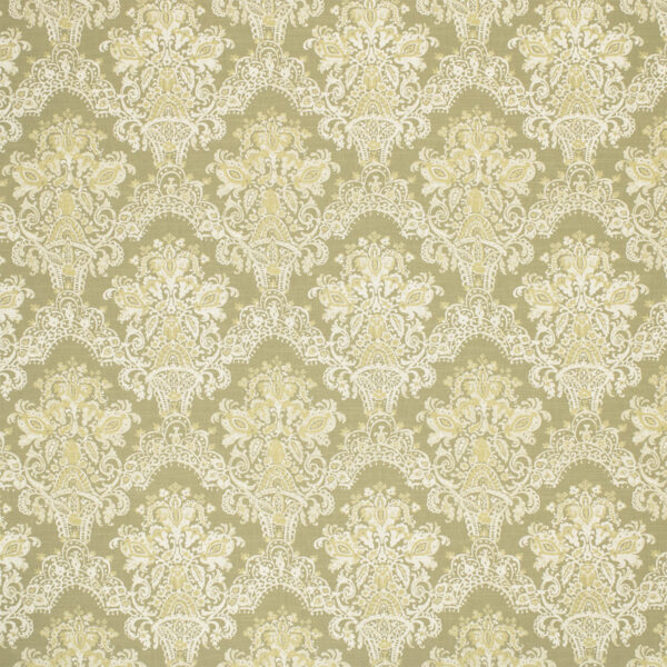 Green upholstery fabric
