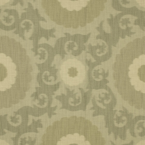 Green upholstery fabric