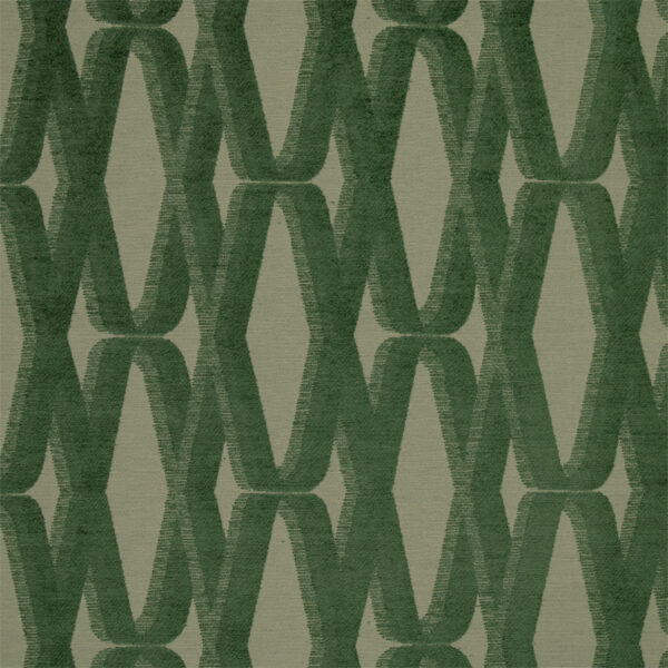 Green upholstery fabric