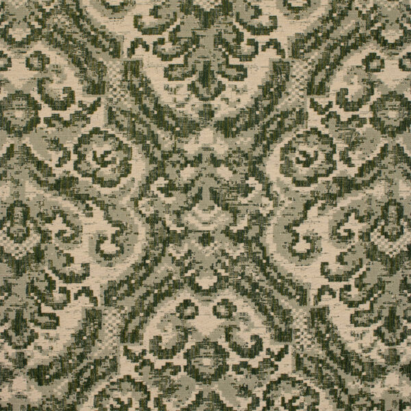 Green upholstery fabric