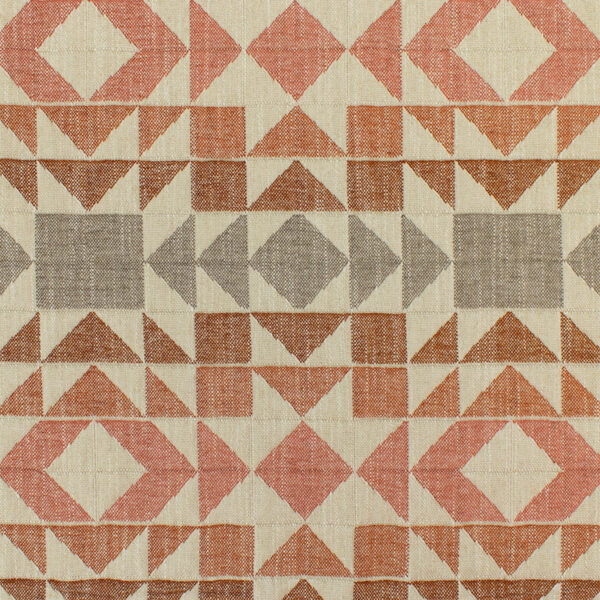 Red upholstery fabric
