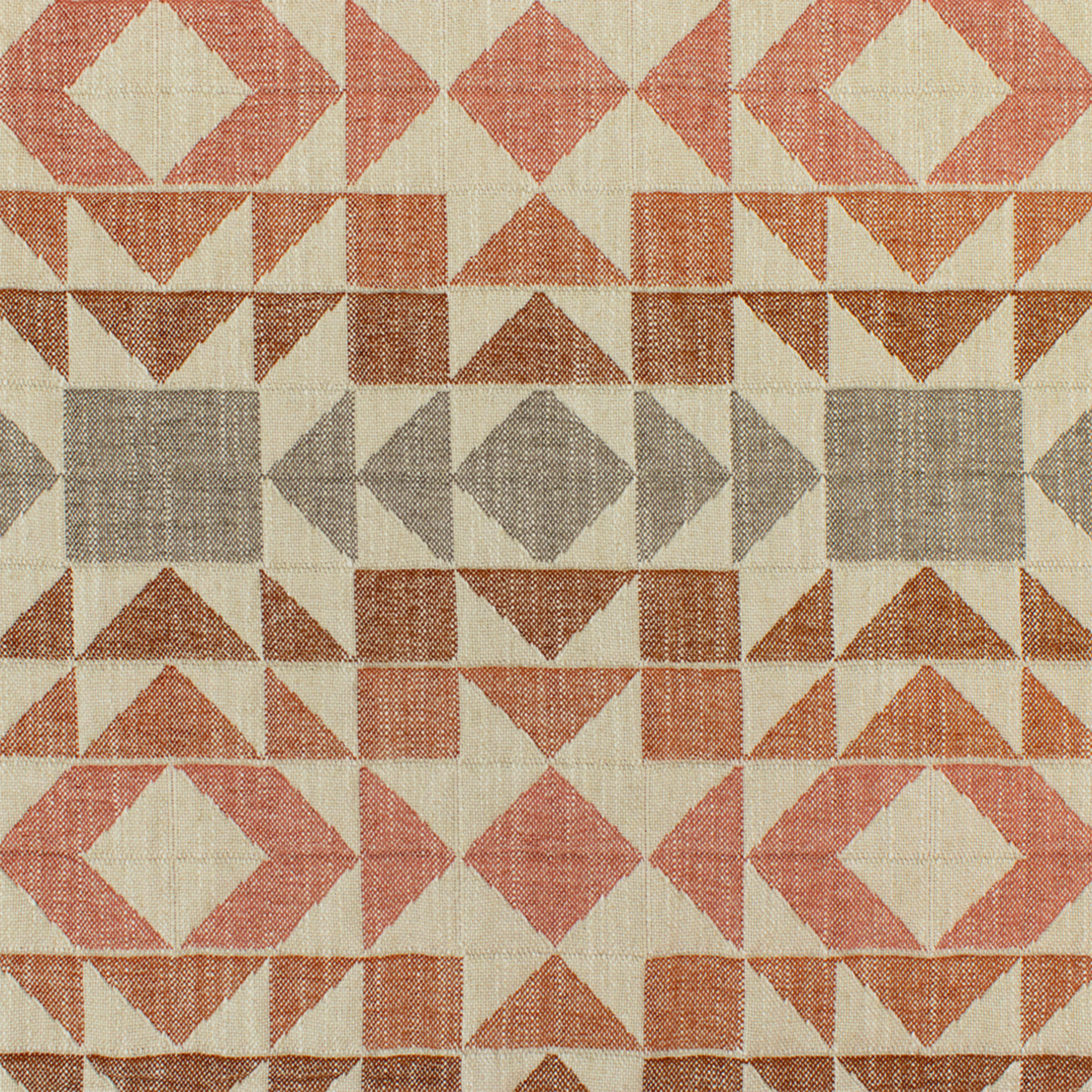 Red upholstery fabric