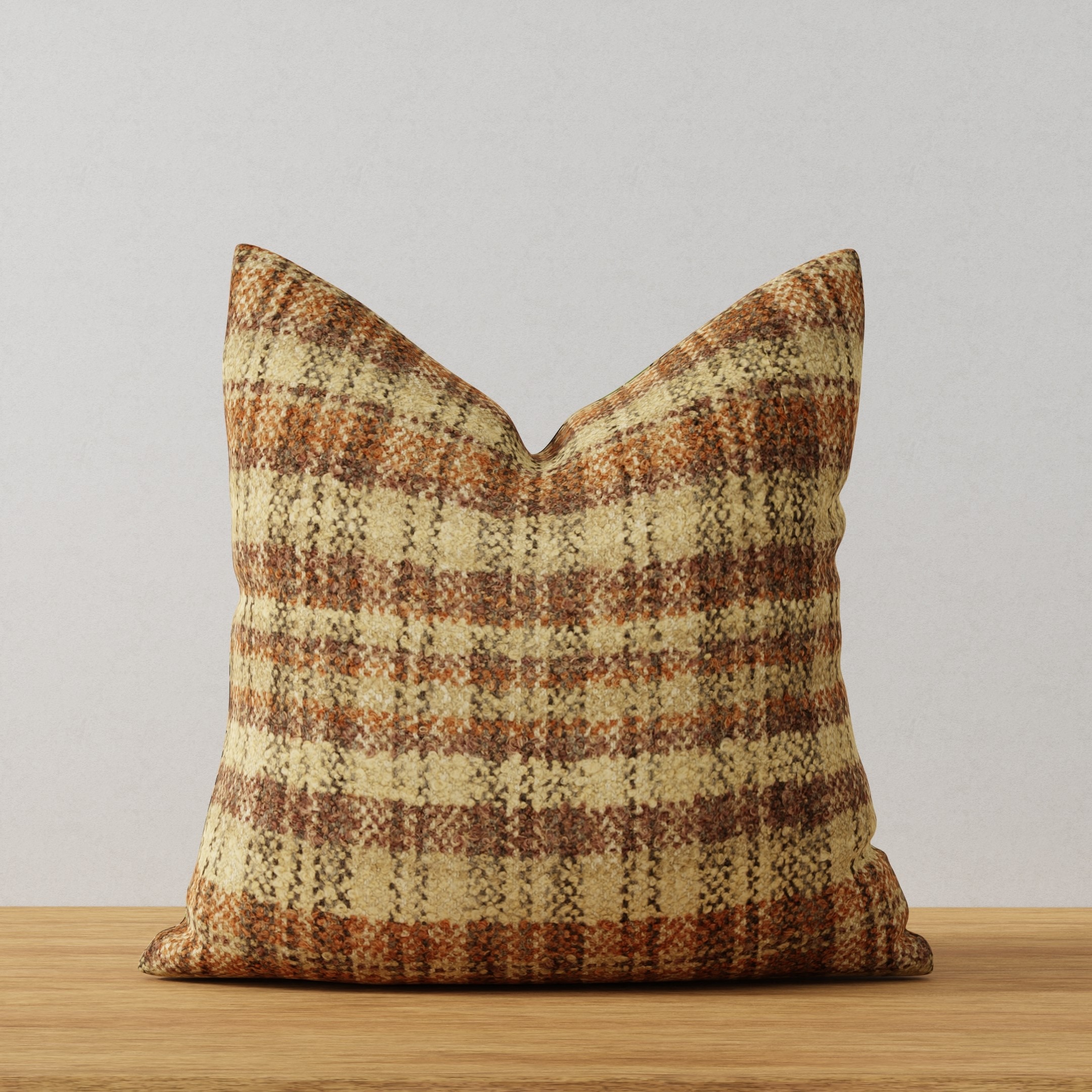 Orange upholstery fabric