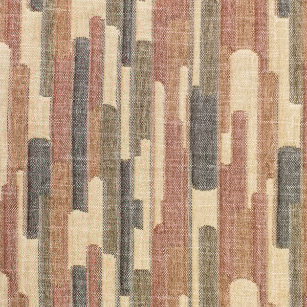 Red upholstery fabric