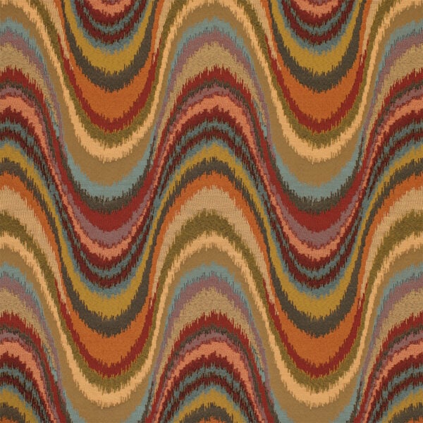 Red upholstery fabric