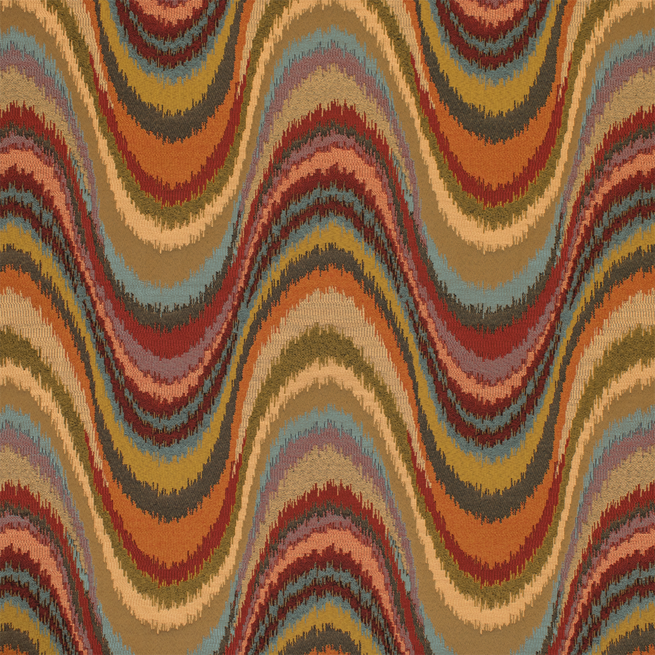 Red upholstery fabric