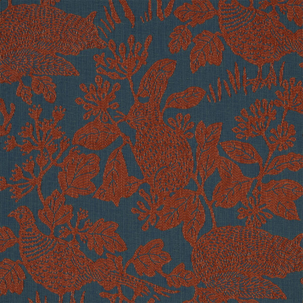 Red upholstery fabric