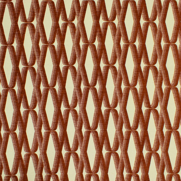 Red upholstery fabric