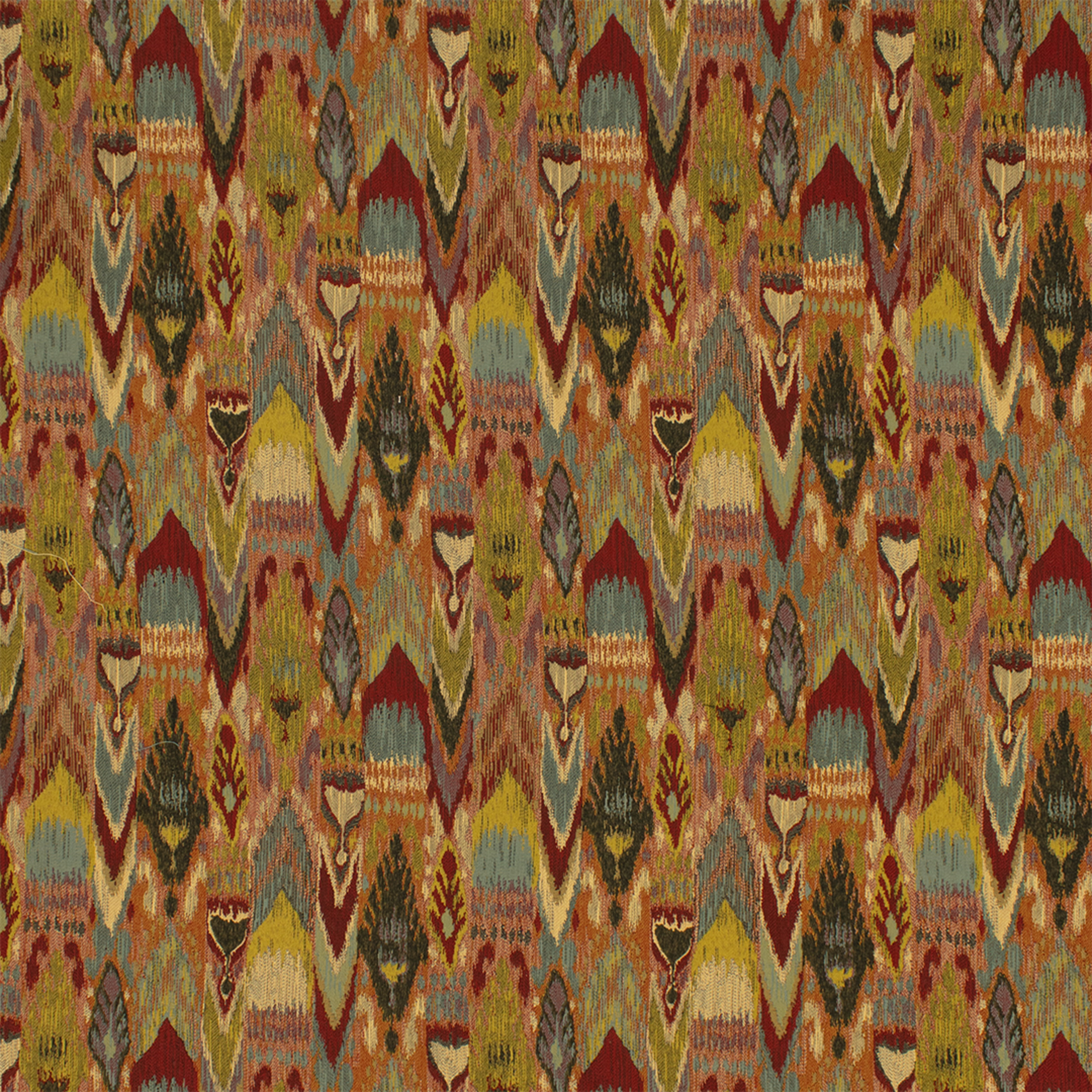 Red upholstery fabric