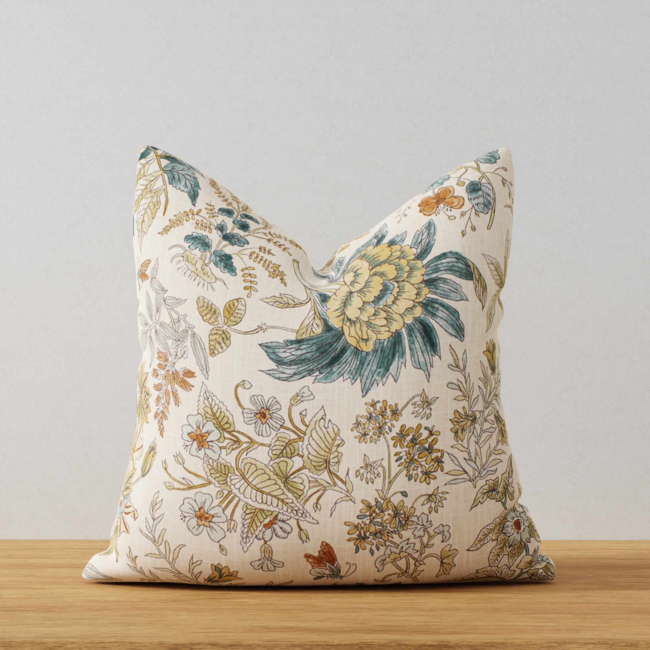 Blue upholstery fabric