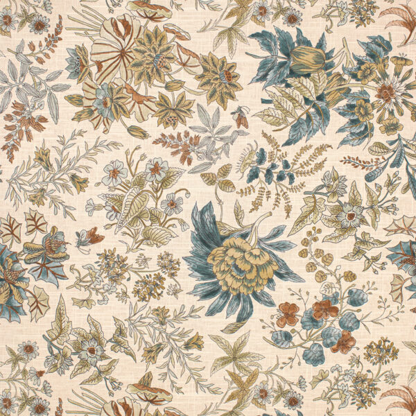 Green upholstery fabric