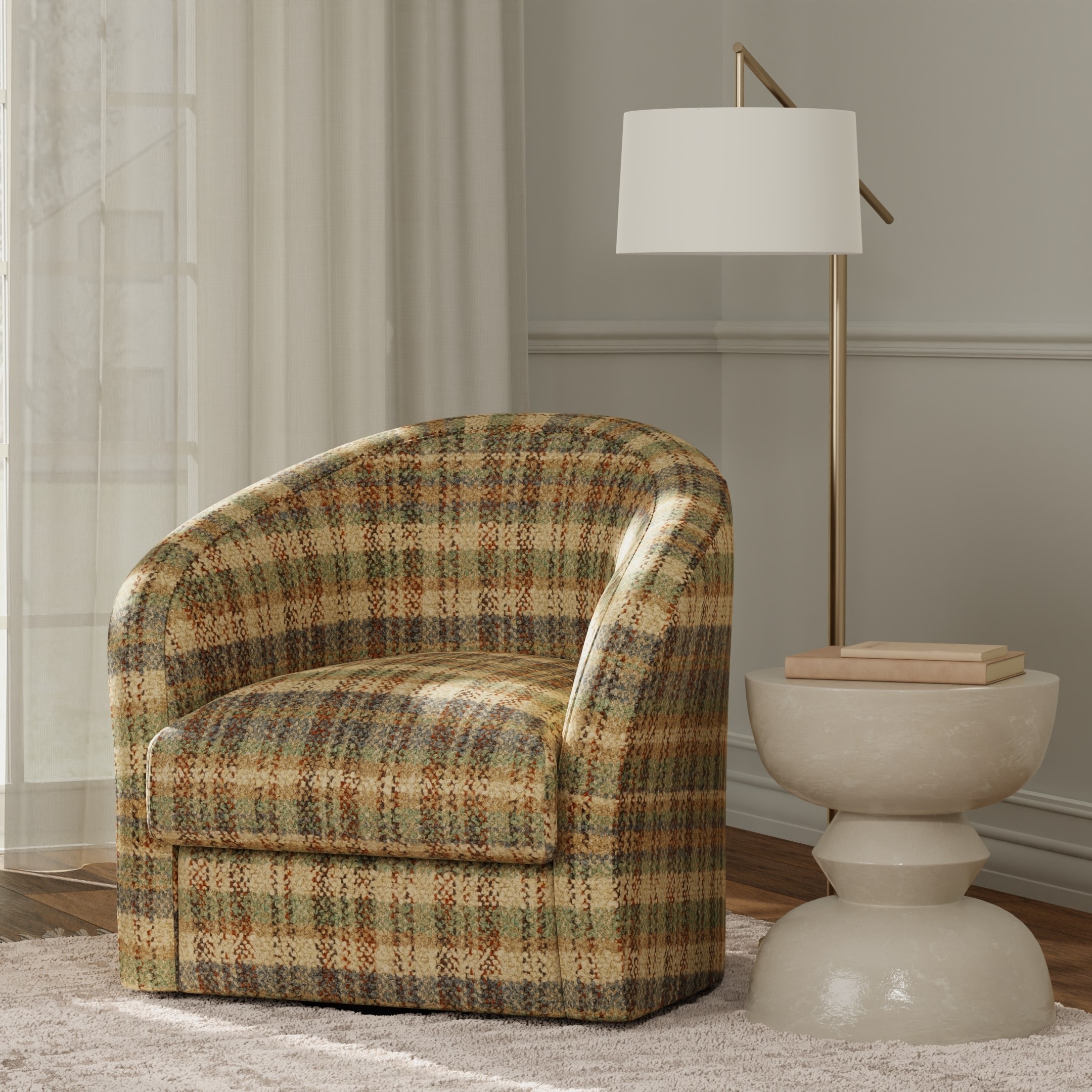 Blue upholstery fabric