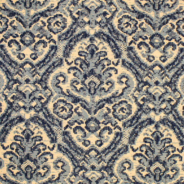Greenhouse Fabrics S7077 Azure upholstery fabric swatch for sample-first furniture planning