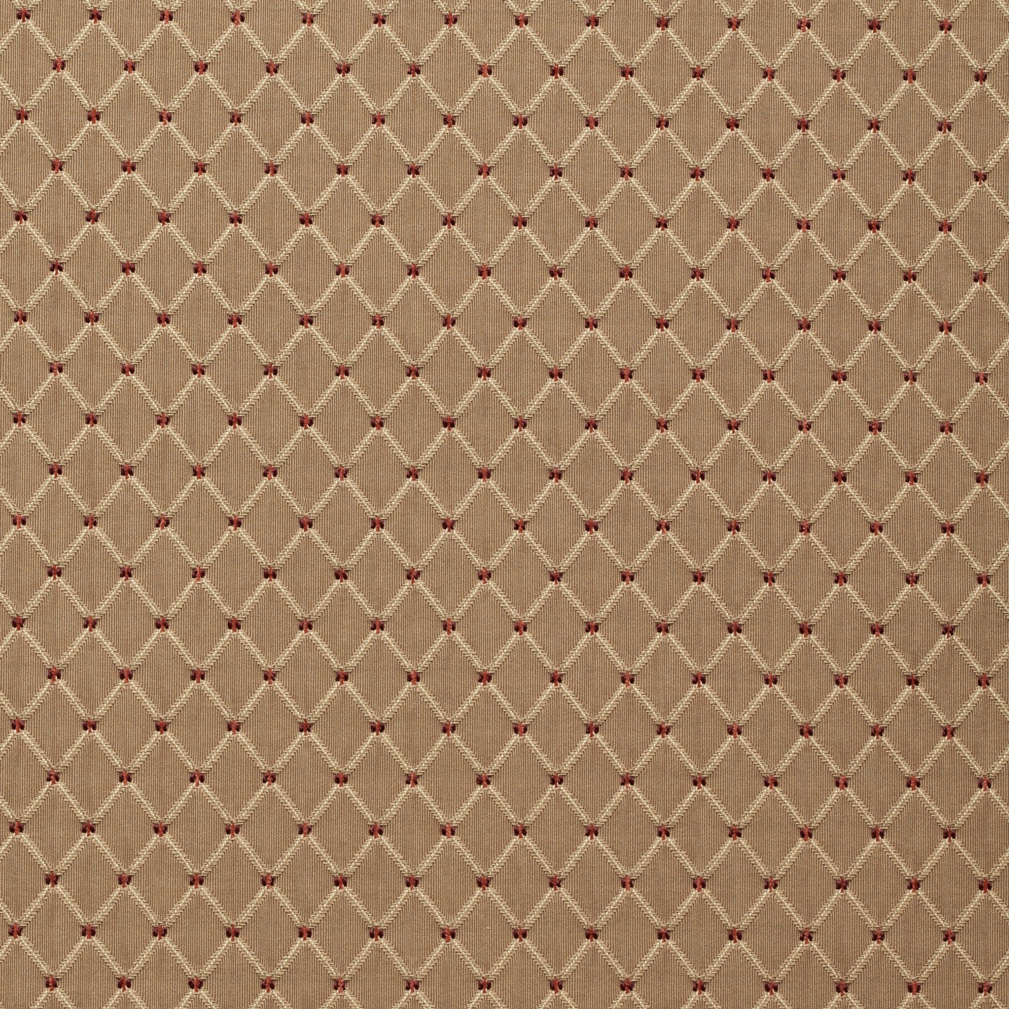 Red upholstery fabric