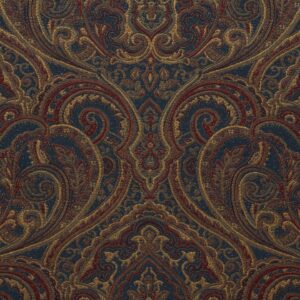 United Fabric Ellison 69 Sapphire upholstery fabric swatch