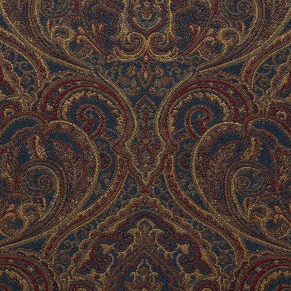 Red upholstery fabric