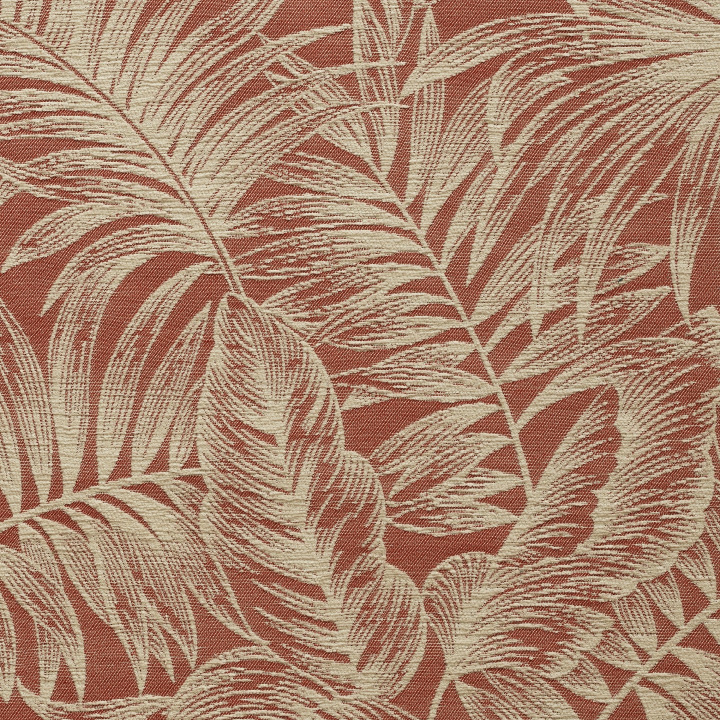 Red upholstery fabric