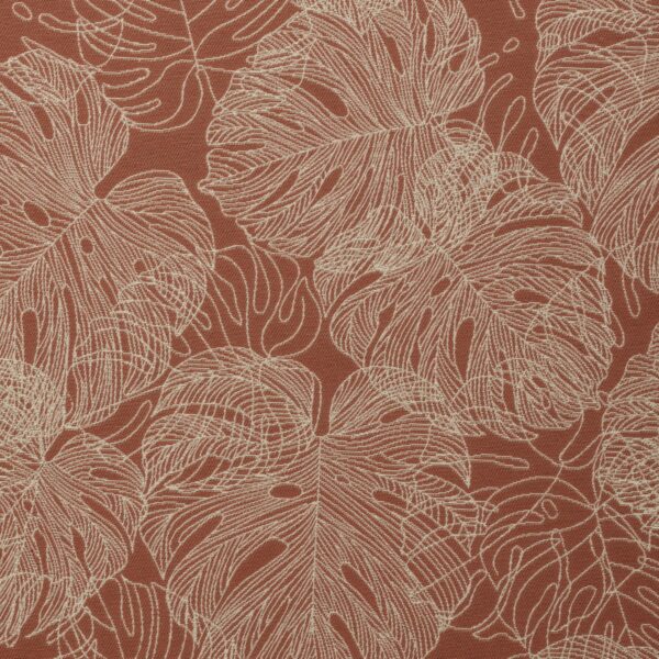 Red upholstery fabric
