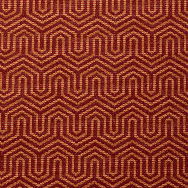 Red upholstery fabric