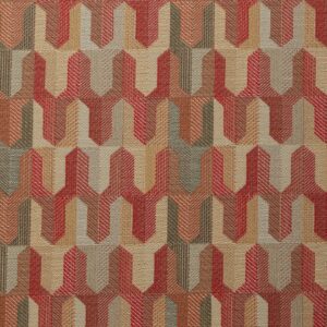 United Fabric Kazoo 25 Firecracker upholstery fabric swatch