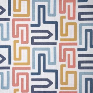 United Fabric Labyrinth Fiesta 145994-0002 upholstery fabric swatch