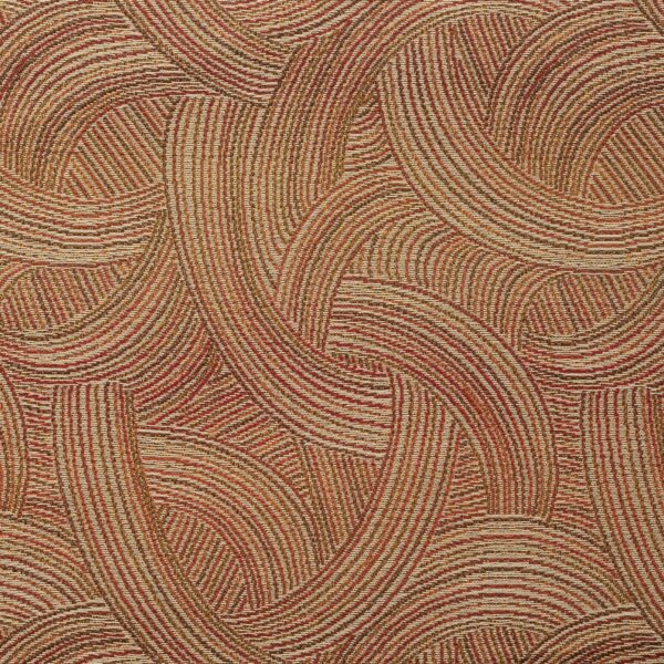 Red upholstery fabric