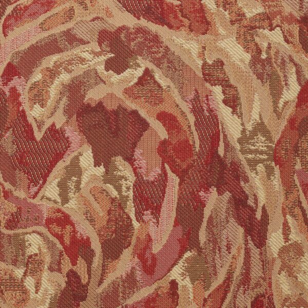 Red upholstery fabric