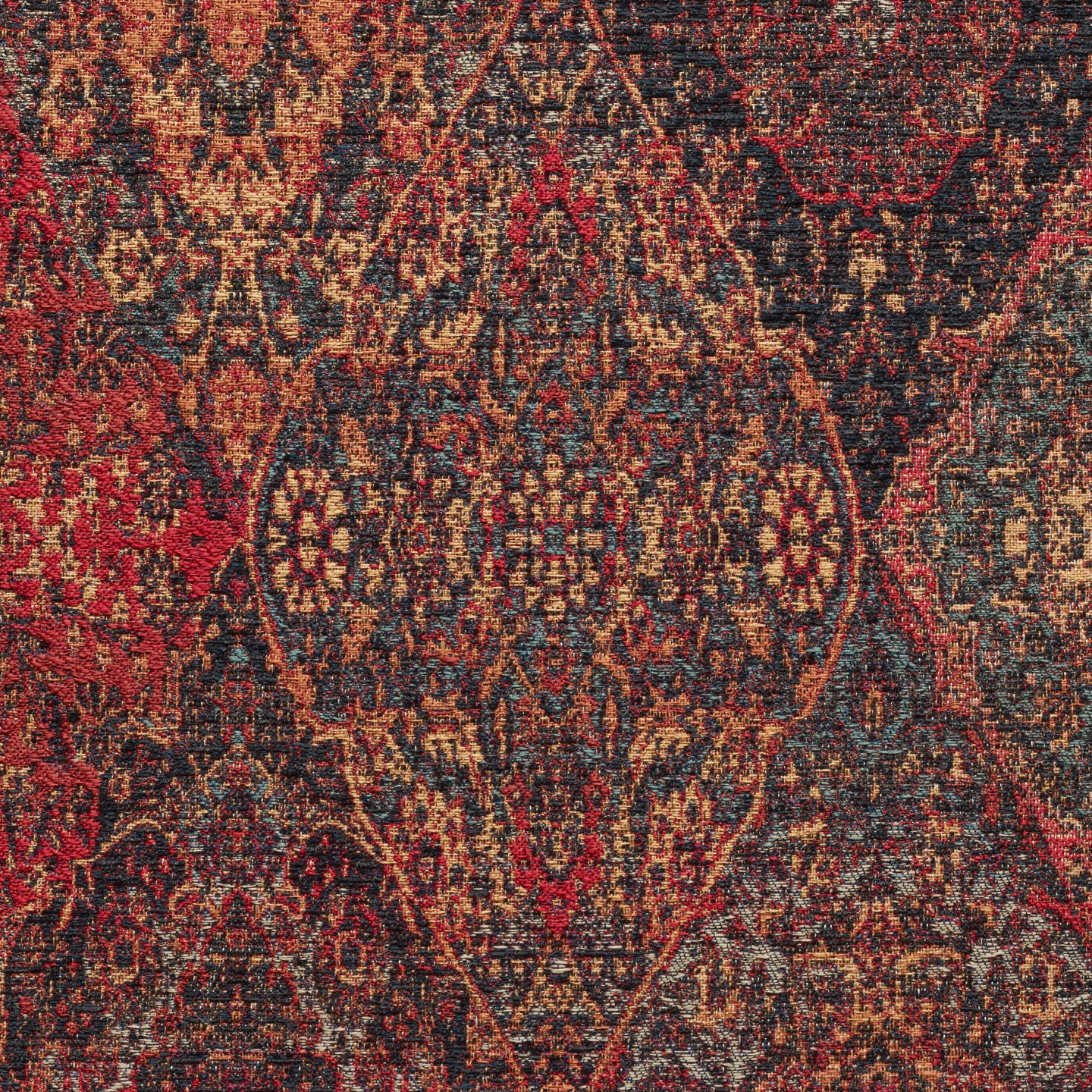 Red upholstery fabric