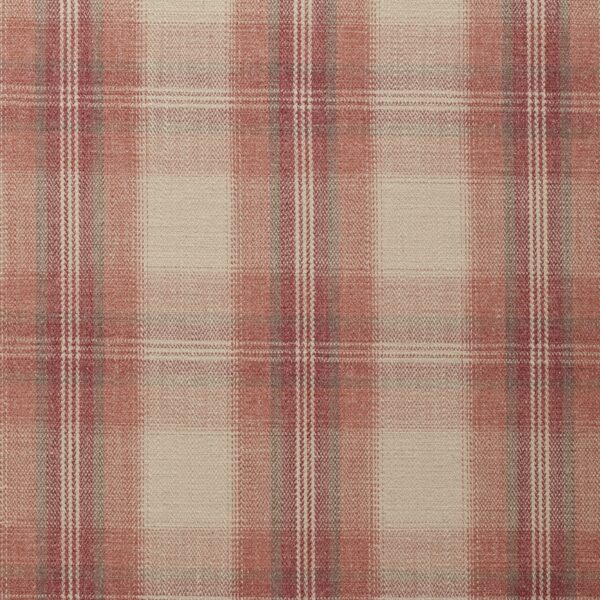 Red upholstery fabric