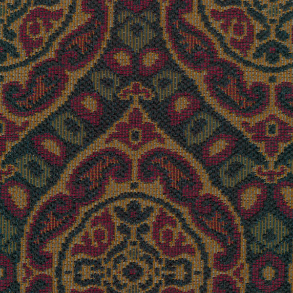 Red upholstery fabric