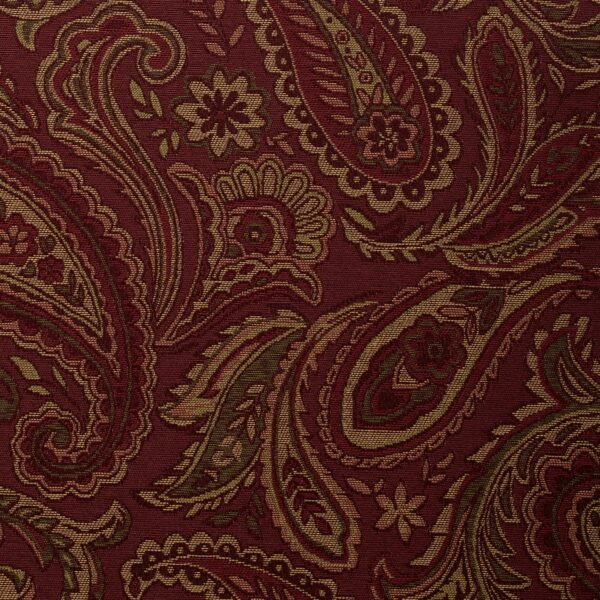 Red upholstery fabric