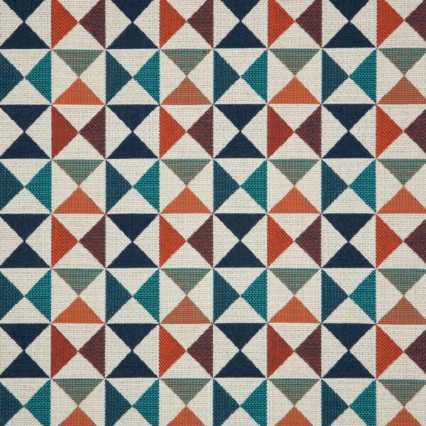 Aqua upholstery fabric