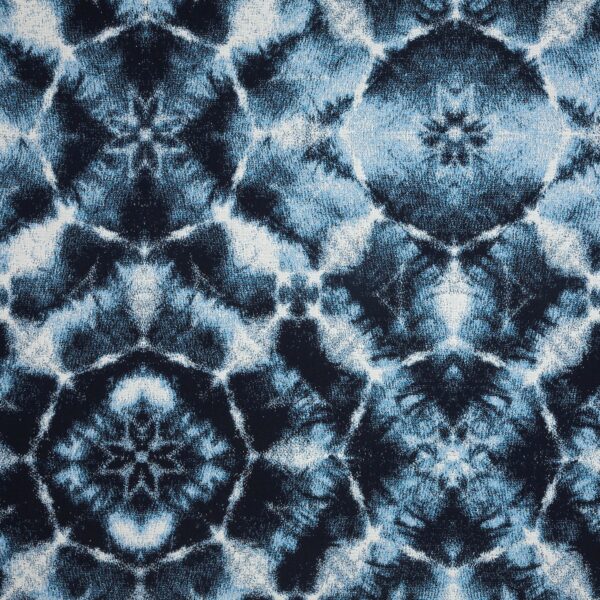 United Fabrics AUTHENTIC Indigo 145485-0001 upholstery fabric swatch for sample-first furniture planning