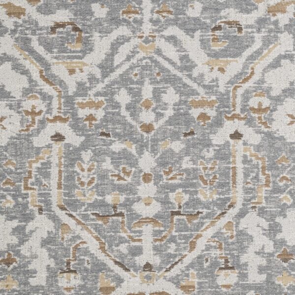 grey upholstery fabric swatch