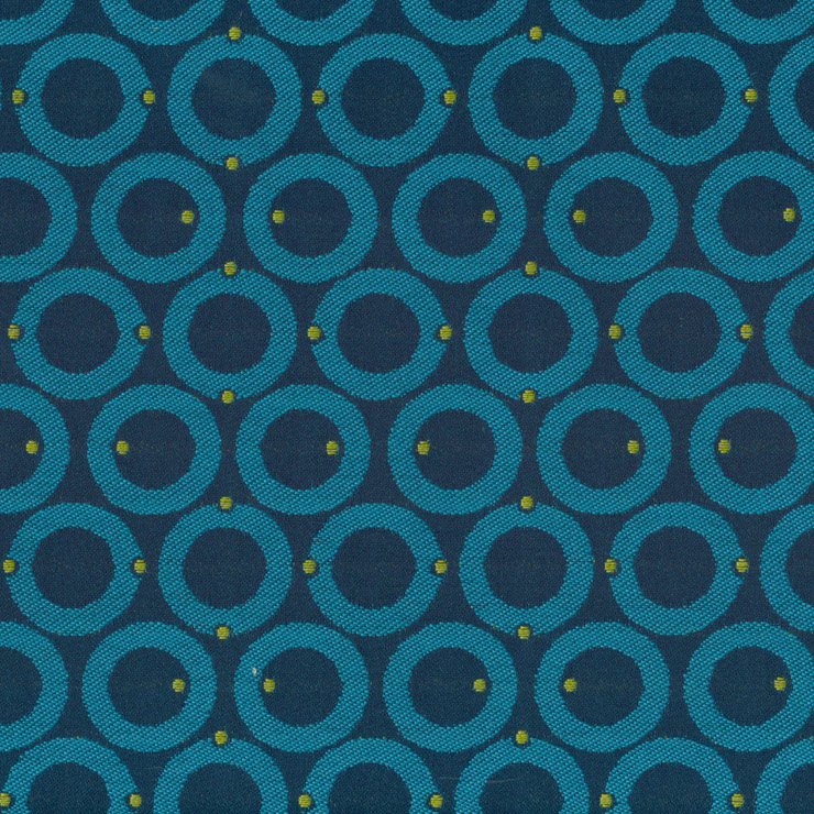 Blue upholstery fabric
