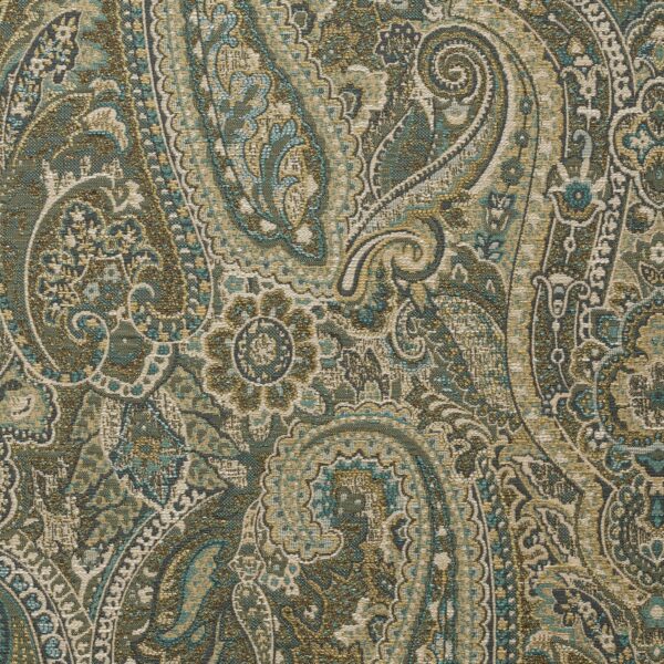Aqua upholstery fabric