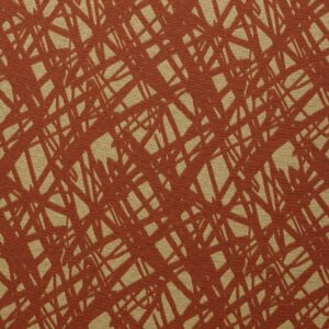 Coachella 77 Saffron upholstery fabric swatch