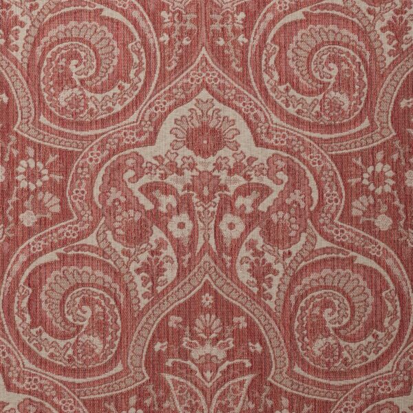 pink upholstery fabric swatch