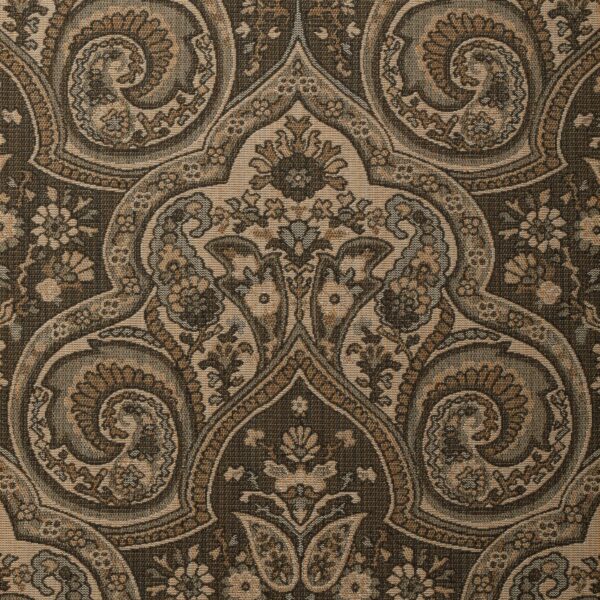 United Fabrics FLAIR 89 Umber upholstery fabric swatch for sample-first furniture planning