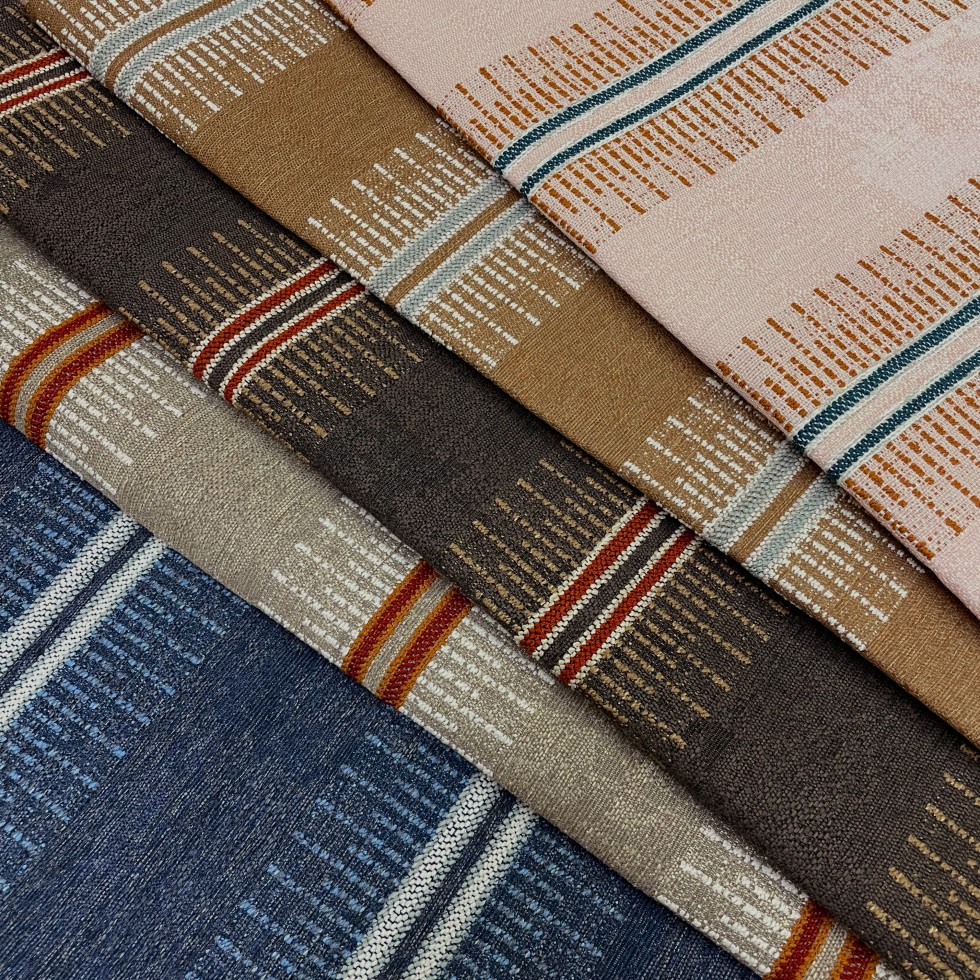 brown upholstery fabric swatch