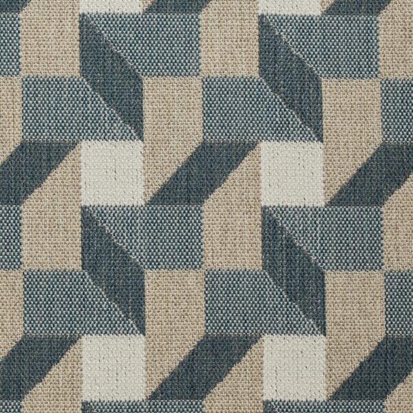 United Fabrics HINGE 30 Denim upholstery fabric swatch for sample-first furniture planning