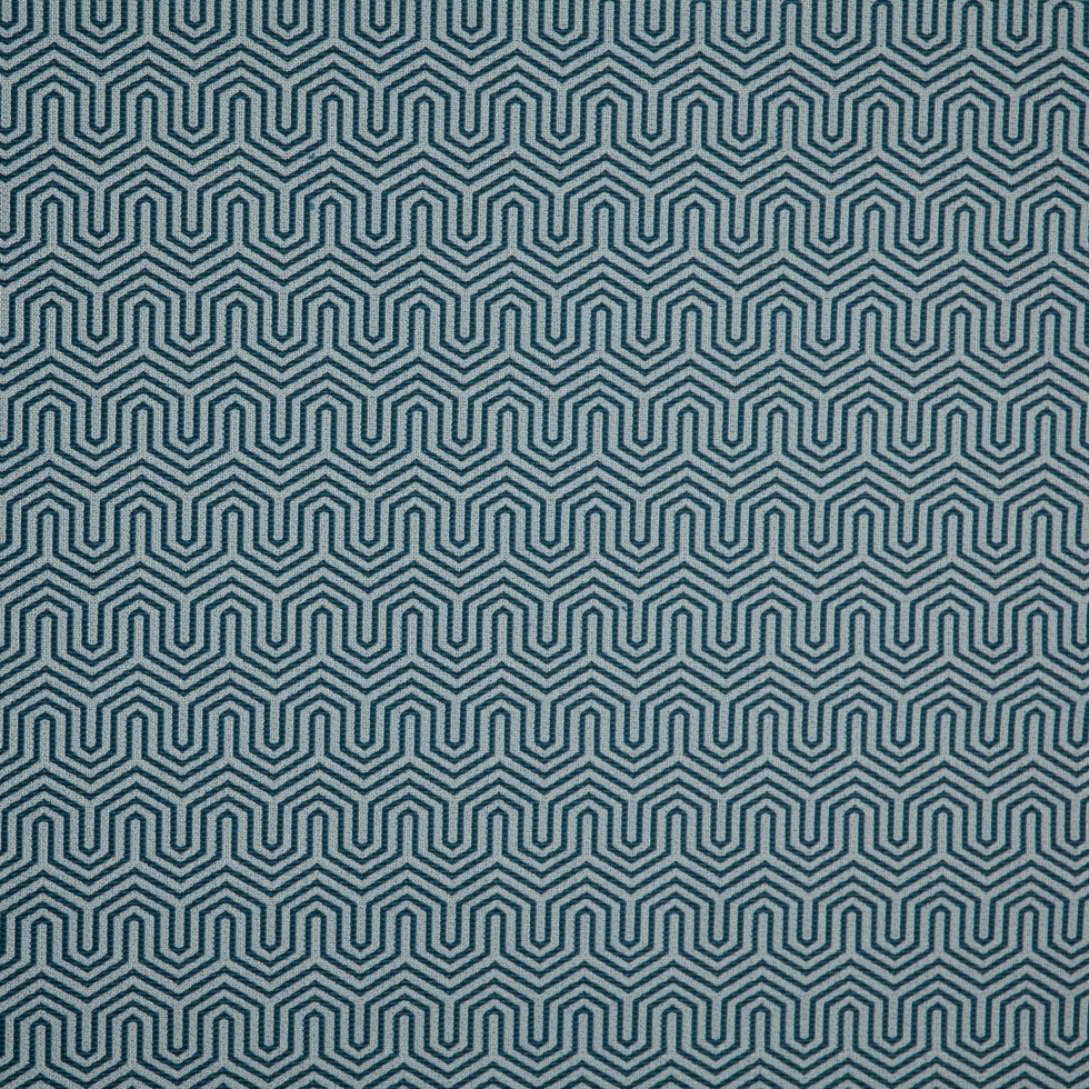 blue upholstery fabric swatch