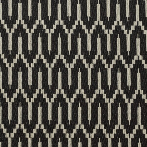 Black upholstery fabric