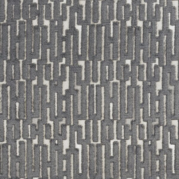 grey upholstery fabric swatch