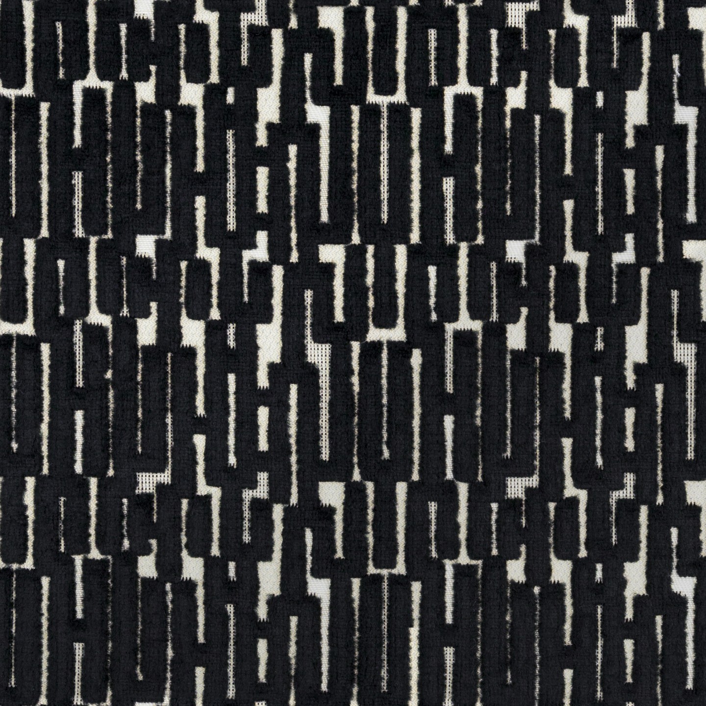 Black upholstery fabric