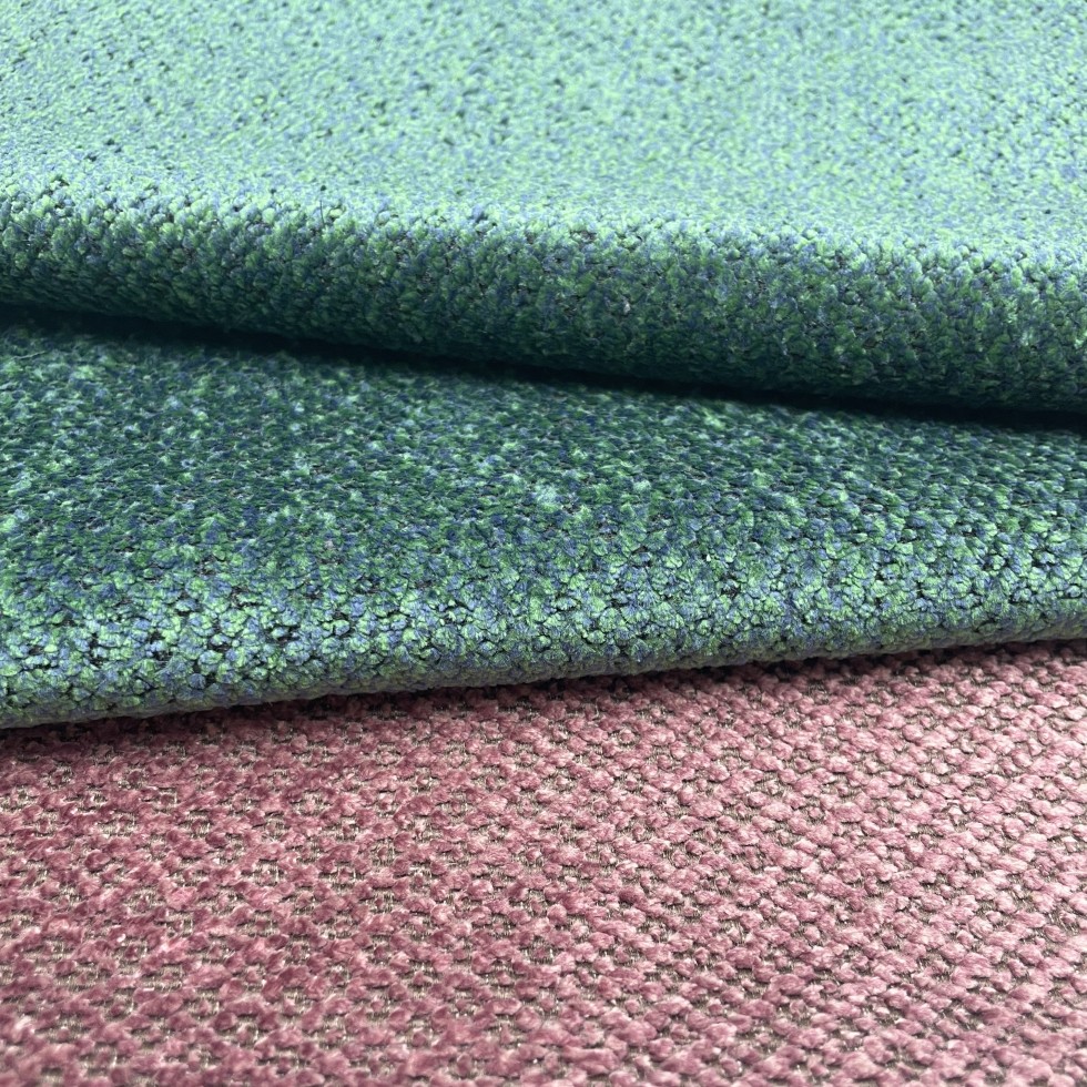 blue upholstery fabric swatch