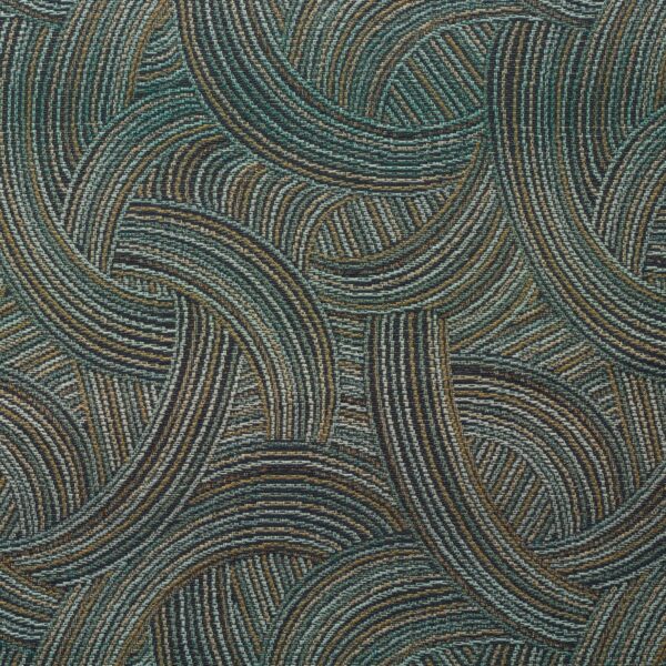 United Fabrics MINGLE 89 Viridian upholstery fabric swatch for sample-first furniture planning