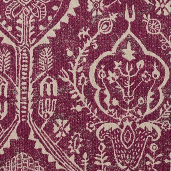 United Fabrics MIRAMAR 35 Fuchsia upholstery fabric swatch for sample-first furniture planning