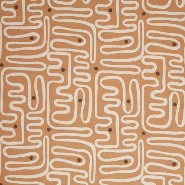 United Fabrics NEMA 67 Peachwood upholstery fabric swatch for sample-first furniture planning